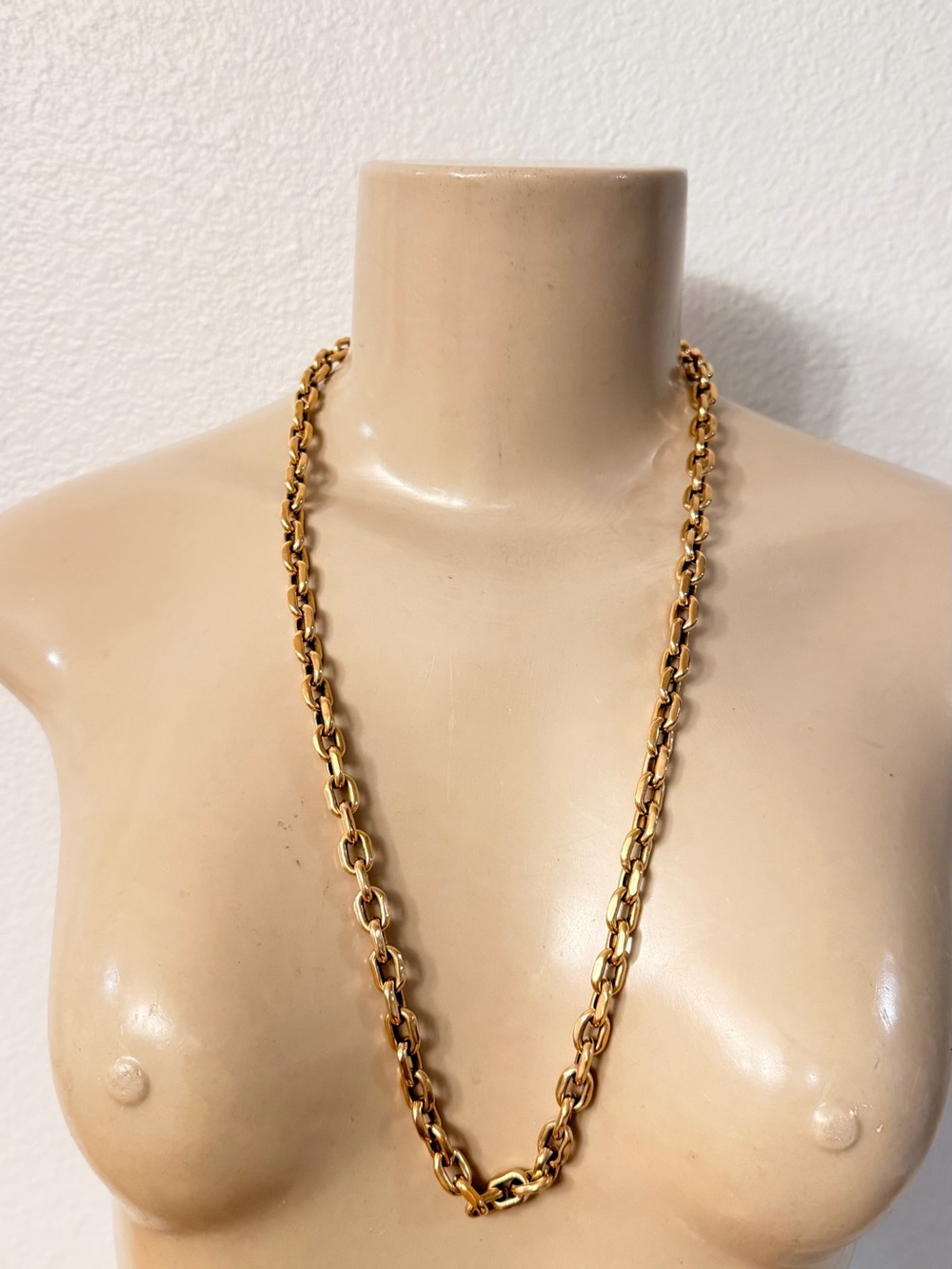Gold Link Chain Necklace - Women Jewelry